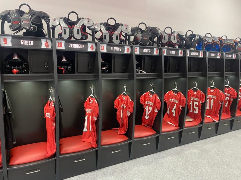 Standard Football Locker — H&H Locker Solutions